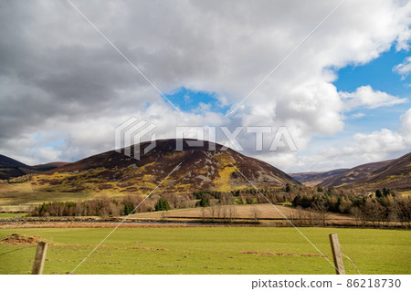 Sunny view of rural landscape Sunny view of rural landscape 86218730