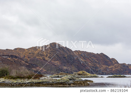 Overcast view of rural landscape Overcast view of rural landscape 86219104