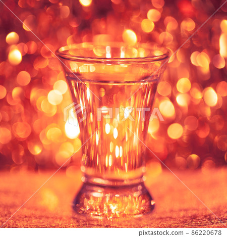 shot glass of vodka 86220678