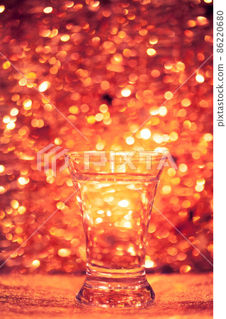 shot glass of vodka 86220680