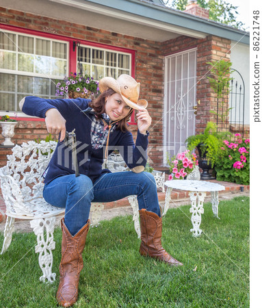 Country style portrait 86221748