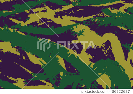Abstract multicolored image, made with a brush. 86222627