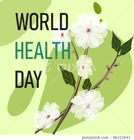 World health day banner concept. World health day banner concept. 86222641