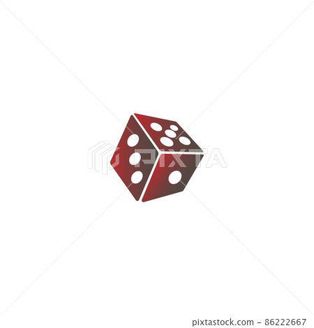 Dice icon logo design template illustration Dice icon logo design template illustration 86222667
