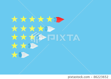 Five-star and paper plane 4 Five-star and paper plane 4 86223652