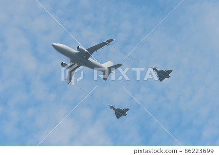 Luftwaffe A310MRTT Aerial Refueling Aircraft and EF-2000 Eurofighter Luftwaffe A310MRTT Aerial Refueling Aircraft and EF-2000 Eurofighter 86223699