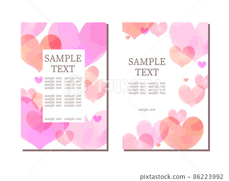 Heart-shaped postcard 86223992