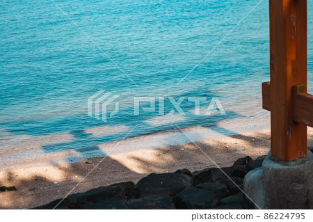 Japanese landscape shrines and temples 86224795