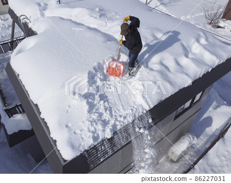 屋頂下雪 86227031