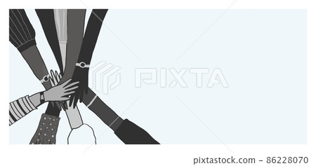 人手/團隊圖像(背景圖像) 人手/團隊圖像(背景圖像) 86228070