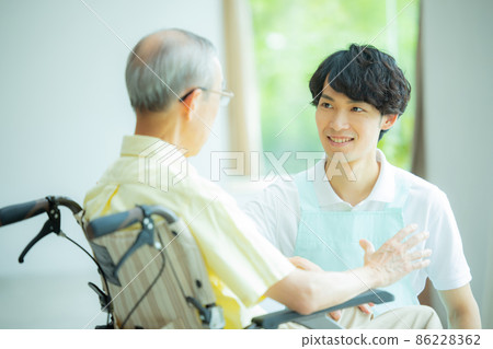 Long-term care male staff 86228362