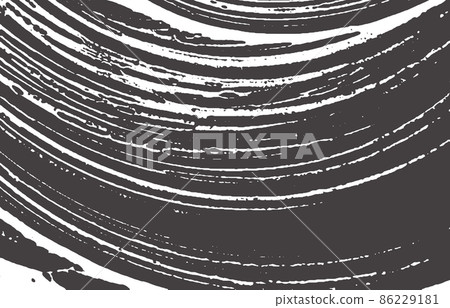 Grunge texture. Distress black grey rough trace. Awesome background. Noise dirty grunge texture. Original artistic surface. Vector illustration. 86229181