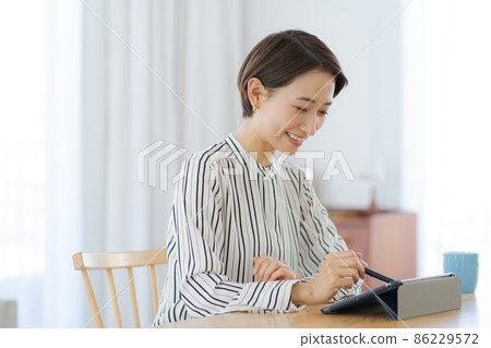 LCD tablet home work female LCD tablet home work female 86229572