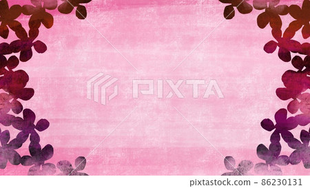 櫻花花瓣粉紅色框架(背景圖片) 櫻花花瓣粉紅色框架(背景圖片) 86230131