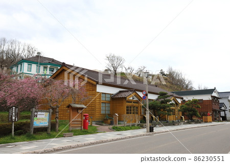 北海道江刺丸驛站的風景（江刺町大會堂前） 86230551