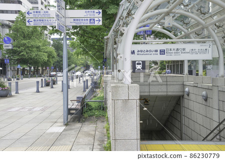 背景:橫濱的時尚街角 背景:橫濱的時尚街角 86230779