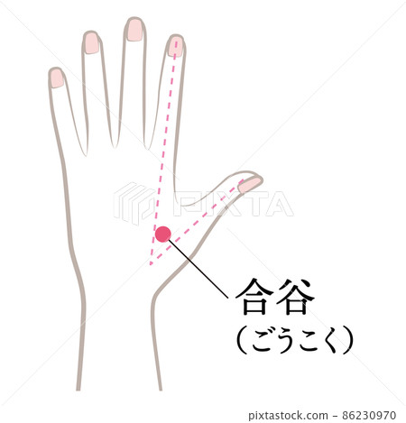 Hand acupoint Aiya Hand acupoint Aiya 86230970