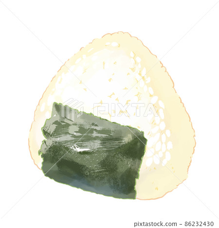 Rice ball illustration 86232430