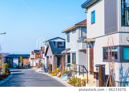 有新房子的新城鎮 86233078