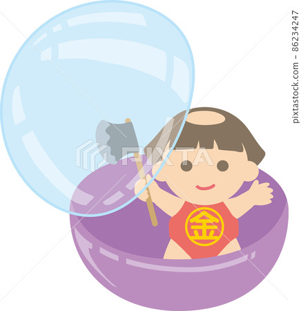五月扭蛋膠囊_金太郎_膠囊半開 五月扭蛋膠囊_金太郎_膠囊半開 86234247