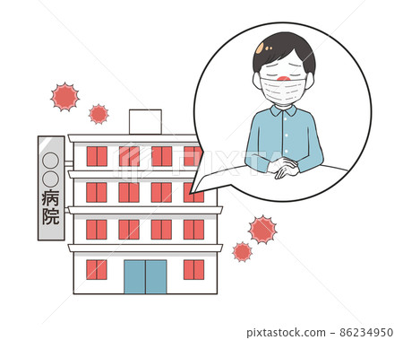 住院的成熟醫院男性 住院的成熟醫院男性 86234950