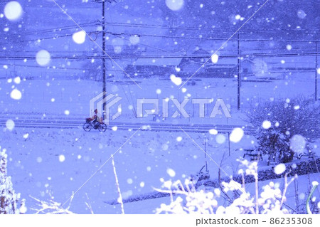 下雪的早晨 下雪的早晨 86235308