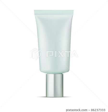 Cosmetic cream tube mockup. Body gel tube blank Cosmetic cream tube mockup. Body gel tube blank 86237333