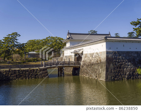 Odawara City, Kanagawa Prefecture [Odawara Castle] Sumiyoshi Bridge / Odawara Castle, Japan 86238850