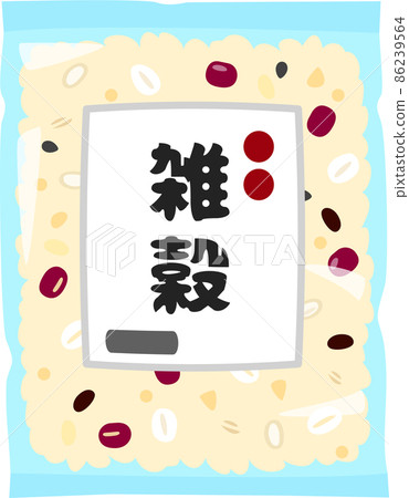 Millet in a bag 86239564