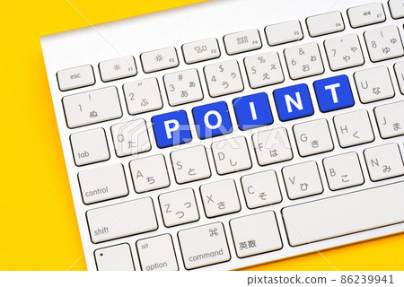 Keyboard with points 86239941