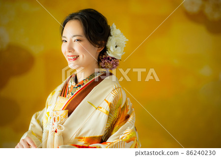 Color uchikake: Brown uchikake 86240230