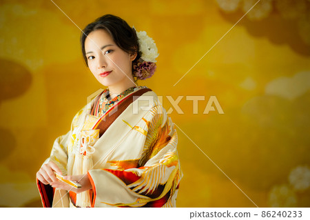 顏色 uchikake: 棕色 uchikake 86240233