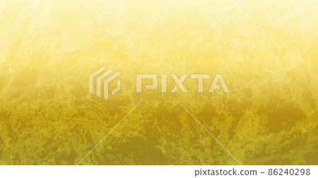 Panoramic gold background covered with rust - Vector Panoramic gold background covered with rust - Vector 86240298