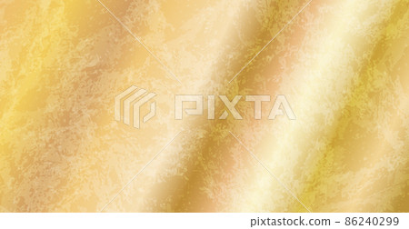 Panoramic gold background covered with rust - Vector 86240299