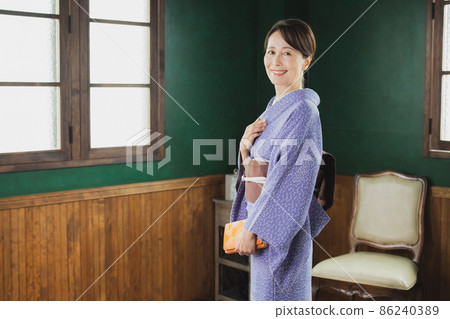 Edo Komon Female in her 50s 86240389