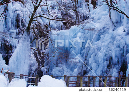 Chichibu's three major ice pillars, Onouchi ice pillar Chichibu's three major ice pillars, Onouchi ice pillar 86240519