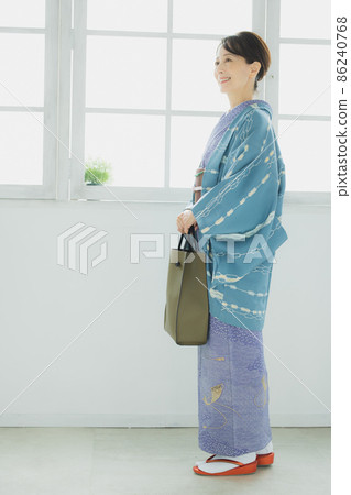 江戶小紋羽織中女 86240768