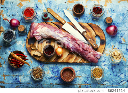 Uncooked pork meat, fresh meat 86241314