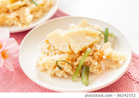 Bamboo shoot rice Bamboo shoot rice 86242552