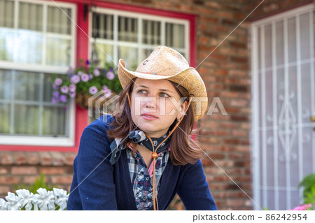 Country style portrait 86242954
