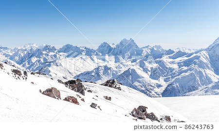 Mountains landscape Mountains landscape 86243763