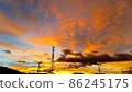 Sky of sunset 86245175