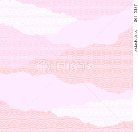Pink sesame pattern 86245387