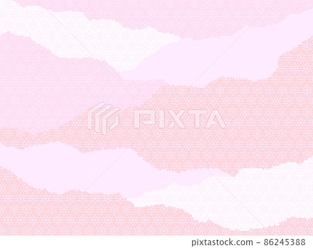 Pink sesame pattern 86245388