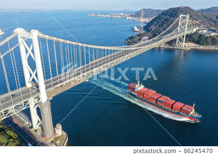 Kanmon Bridge, Kitakyushu City, Fukuoka Prefecture 86245470
