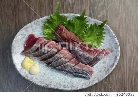 鰹魚生魚片 鰹魚生魚片 86246055