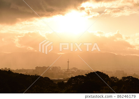 Kyoto Tower 1 in the halo 86246179