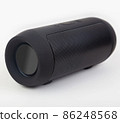 black modern music boombox portable bluetooth speaker 86248568