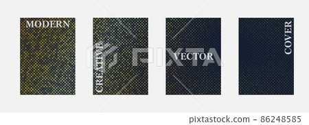 Vector halftone cover design templates. Layout set for covers of books, albums, notebooks, reports, magazines. Dot halftone gradient effect, modern abstract design. Planner and diary cover for print. Vector halftone cover design templates. Layout set for covers of books, albums, notebooks, reports, magazines. Dot halftone gradient effect, modern abstract design. Planner and diary cover for print. 86248585