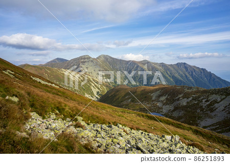 Jamnicka Valley in the Western Tatras, Slovakia. Jamnicka Valley in the Western Tatras, Slovakia. 86251893